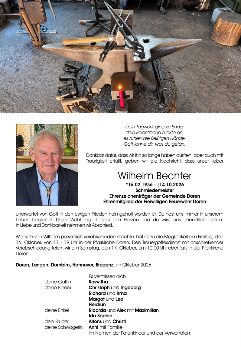 Wilhelm Bechter